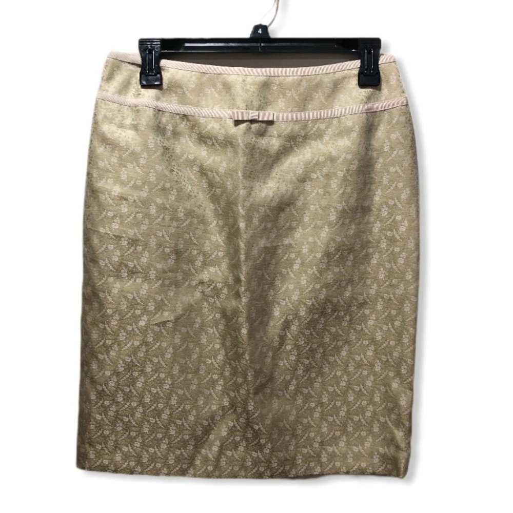 {Ann Taylor} Silk Floral Skirt